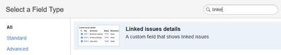 Adding Linked issues details Custom Field